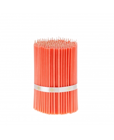 Pink beeswax candles N80 1